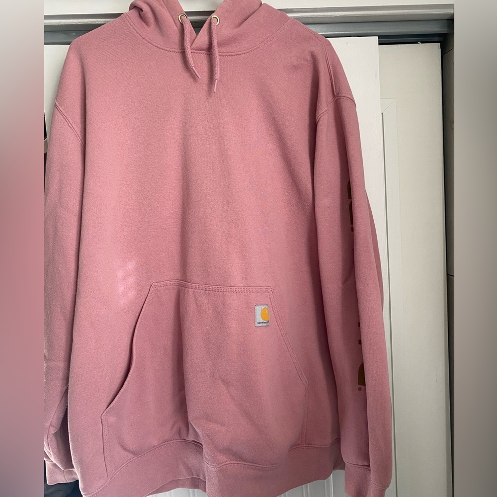 Carhartt Soft Pink Loose Fit Sweatshirt